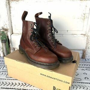 Dr. Martens NEW 1460 Pascal Tan Harvest Leather Boots Size 9